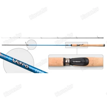 Спиннинг SURF MASTER Ultra-SMLSU-220. углеволокно. штеккерный. 2.2 м. тест: 1-9 г . 120 г