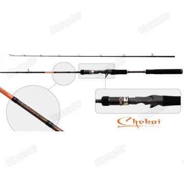 Спиннинг SURF MASTER Сhokai-Tokiwa-Сast-im12-sm-3158-168. углеволокно. штеккерный. 1.68 м. тест: 7-45 гр. 165 г