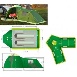 Туристическая палатка LOTOS Summer 3