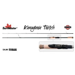 Спиннинг SURF MASTER Yamato Series Kanagawa Twitch TX-30-SM-YS5007-205. углеволокно. штеккерный. 2.05 м. тест: 3.5-11 г . 107 г