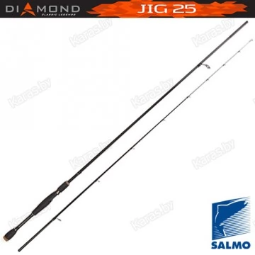 Спиннинг Salmo Diamond JIG 25, углеволокно, штекерный, 2,1 м, тест: 5-25 г, 104 г