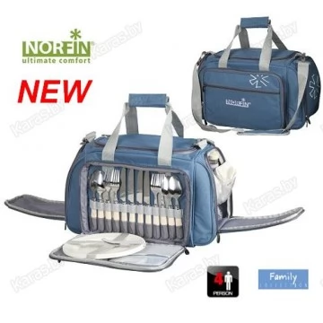 Термосумка NORFIN LUIRO-L с посудой на 4 персоны
