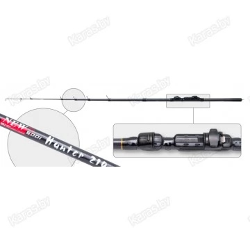 Спиннинг телескопический  SURF MASTER New Hunter SM-NHT-5001-300. углеволокно. 3 м. тест: 10-30 гр. 135 г