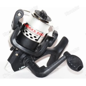 Безынерционная катушка LIBAO Maxx 200А (с леской), 3 ш.п.