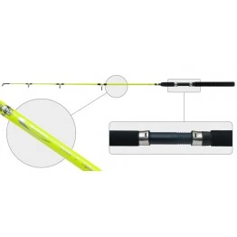 Спиннинг троллинговый AKARA Rauma. стекловолокно. 1.2 м. тест: 50-100 г. 130г