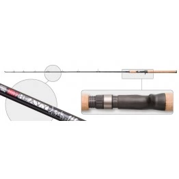 Спиннинг SURF MASTER Heavy Jerk-SMHJ-168. углеволокно. штеккерный. 1.68 м. тест: 100-400 гр. 205 г