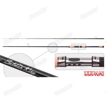 Спиннинг SURF MASTER TITAN Salmon King IM8 SM-3079-260. углеволокно. штеккерный. 2.6 м. тест: 15-50 гр. 230 г