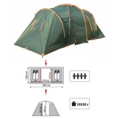 Кемпинговая палатка TOTEM Hurone