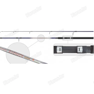 Спиннинг SURF MASTER  Reinger-SM1356-240. стеклопластиковый. штеккерный. 2.4 м. тест: 10-30 гр. 220 г