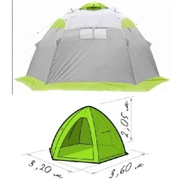 Палатка зимняя Лотос 5 Heat Valve - Б А Н Я