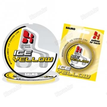 Леска монофильная зимняя Salmo Hi-Tech ICE YELLOW 30м