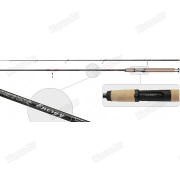 Спиннинг SURF MASTER Energy IM-9-SM1378-240. углеволокно. штеккерный. 2.4 м. тест: 10-30 гр. 228 г