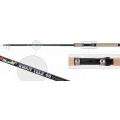 Спиннинг телескопический  SURF MASTER Swan SM1015-270. углеволокно. 2.7 м. тест: 20-40 гр. 230 г