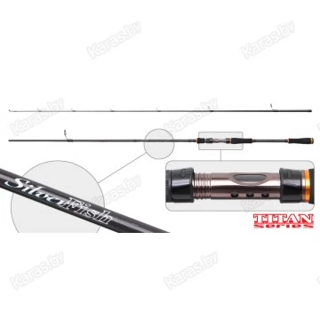 Спиннинг SURF MASTER TITAN Silver Fish IM9 SM-3085-270. углеволокно. штеккерный. 2.7 м. тест: 10-30 гр. 214 г
