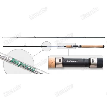 Спиннинг SURF MASTER Impreza IM7-SM-3035S-270. углеволокно. штекерный. 2.7 м. тест: 10-35 гр. 250 г