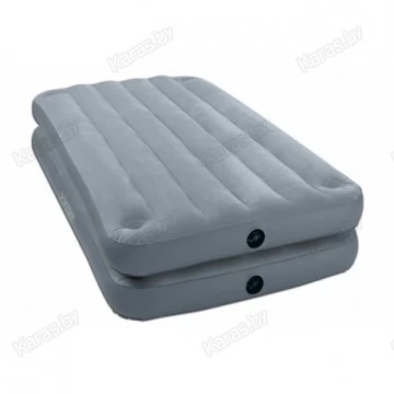 Надувная кровать-матрас Intex 67743 Queen 2-in-1 Bed 191 х 99 х 46