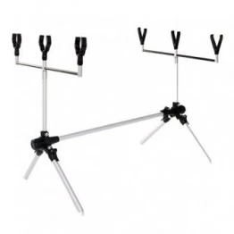 Подставка алюминиевая для удочек Salmo ROD-POD Al 3U+3Y облегченный
