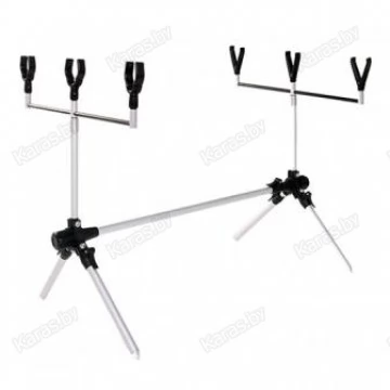 Подставка алюминиевая для удочек Salmo ROD-POD Al 3U+3Y облегченный