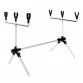 Подставка алюминиевая для удочек Salmo ROD-POD Al 3U+3Y облегченный