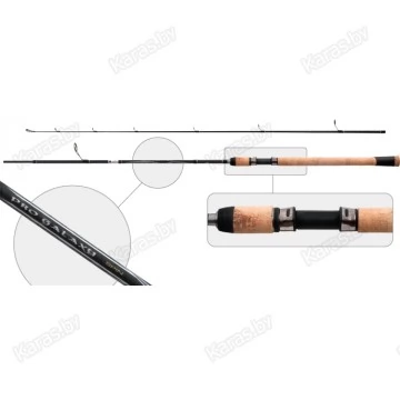 Спиннинг AKARA Pro Galaxy Spin HMC IM8-L8027-240. углеволокно. штеккерный. 2.4 м. тест: 5-25 гр. 160 г