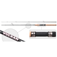 Спиннинг AKARA Vulkan IM8-V-270. углеволокно. штеккерный. 2.7 м. тест: 7-35 гр. 230 г