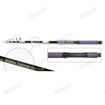 Спиннинг телескопический  AKARA Shakespeare CSE-270. стекловолокно. 2.7 м. тест: 20-40 г. 180 гр