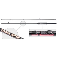 Спиннинг телескопический Akara Tana Spin 210. стекловолокно. штекерный. 2.1 м. тест: 10-30 гр. 150 г