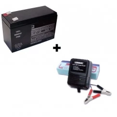 Зарядное устройство Vanson + АКБ Casil 12V 7Ah (при покупке эхолота)