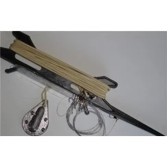 Снасть донная с грузом на мотовиле Mildas