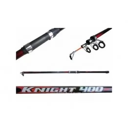 Удочка с кольцами Knight Class, 4 м, стекловолокно тест: 10-30 г , 180гр