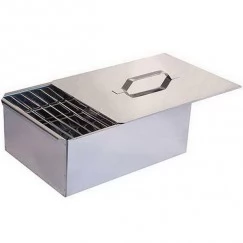 Коптильня двухъярусная с поддоном 480х280х170