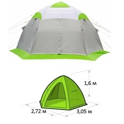 Палатка зимняя Лотос 4 Full