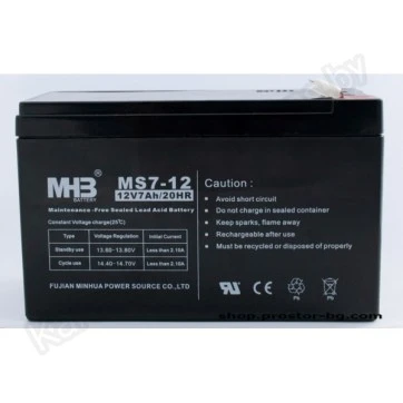 Аккумулятор для эхолота MHB MS7-12v 7ah