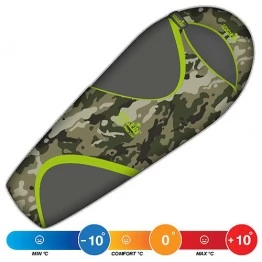 Спальный мешок NORFIN SCANDIC PLUS 350 Camo (-10°С)