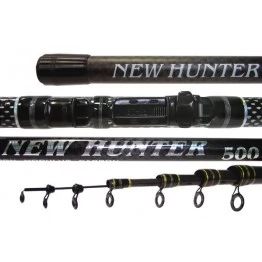 Удочка с кольцами Line Winder New Hunter 4.0 м, углеволокно, тест 10-30, 180 г