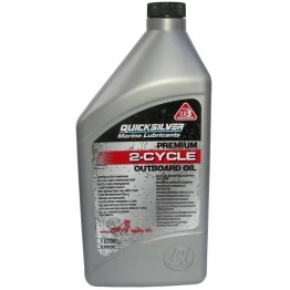Моторное масло QuickSilver Marine Lubricants Premium 2-stroke