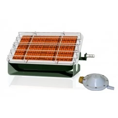 Инфракрасный газовый обогреватель Солярогаз ГИИ-2.9 с редуктором и шлангом