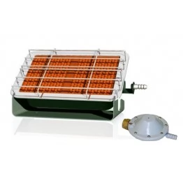 Инфракрасный газовый обогреватель Солярогаз ГИИ-2.9 с редуктором и шлангом