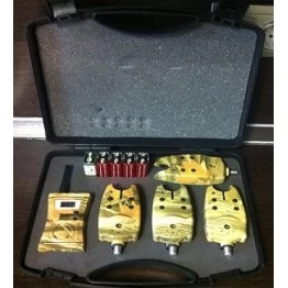 Комплект сигнализаторов поклевки с пейджером GLOBE TLI-04 (4+1) 07