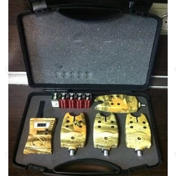 Комплект сигнализаторов поклевки с пейджером GLOBE TLI-04 (4+1) 07