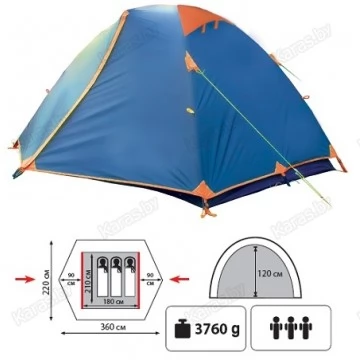 Туристическая палатка Sol Erie