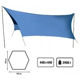 Тент Sol Tent Blue (440х440 см)