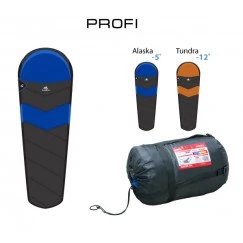 Спальник COMFORTIKA Profi Alaska (230*50*80) с подголовником (-10C/+10C)