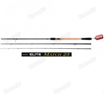 Удилище матчевое SALMO ELITE MATCH 25, 3.90 м, тест 5-25 г, углеволокно, 238 г