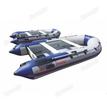 Надувная 5-6-ти местная ПВХ лодка Tohatsu ME 360 A/L с алюминиевым полом