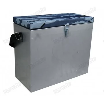 Ящик рыболовный оцинкованный для зимней рыбалки Helios 23 л