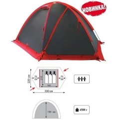 Экспедиционная палатка Tramp Rock 3