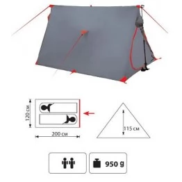 Двухместная палатка Tramp Sputnik