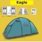 Кемпинговая двух-комнатная 4-х местная палатка TRAMP Eagle
