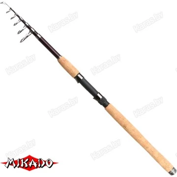 Спиннинг Mikado Tsubame Telespin 270, углеволокно, телескопический, 2.7 м, тест: 5-25 г, 222 г
